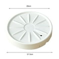 thumbnail image 4 of YAOMOBB Protection de Sol pour Pots de Plantes Caddy Roulant avec Roues Silencieuses Matériau en Résine Épaissi Plateau de Pot, 4 of 7