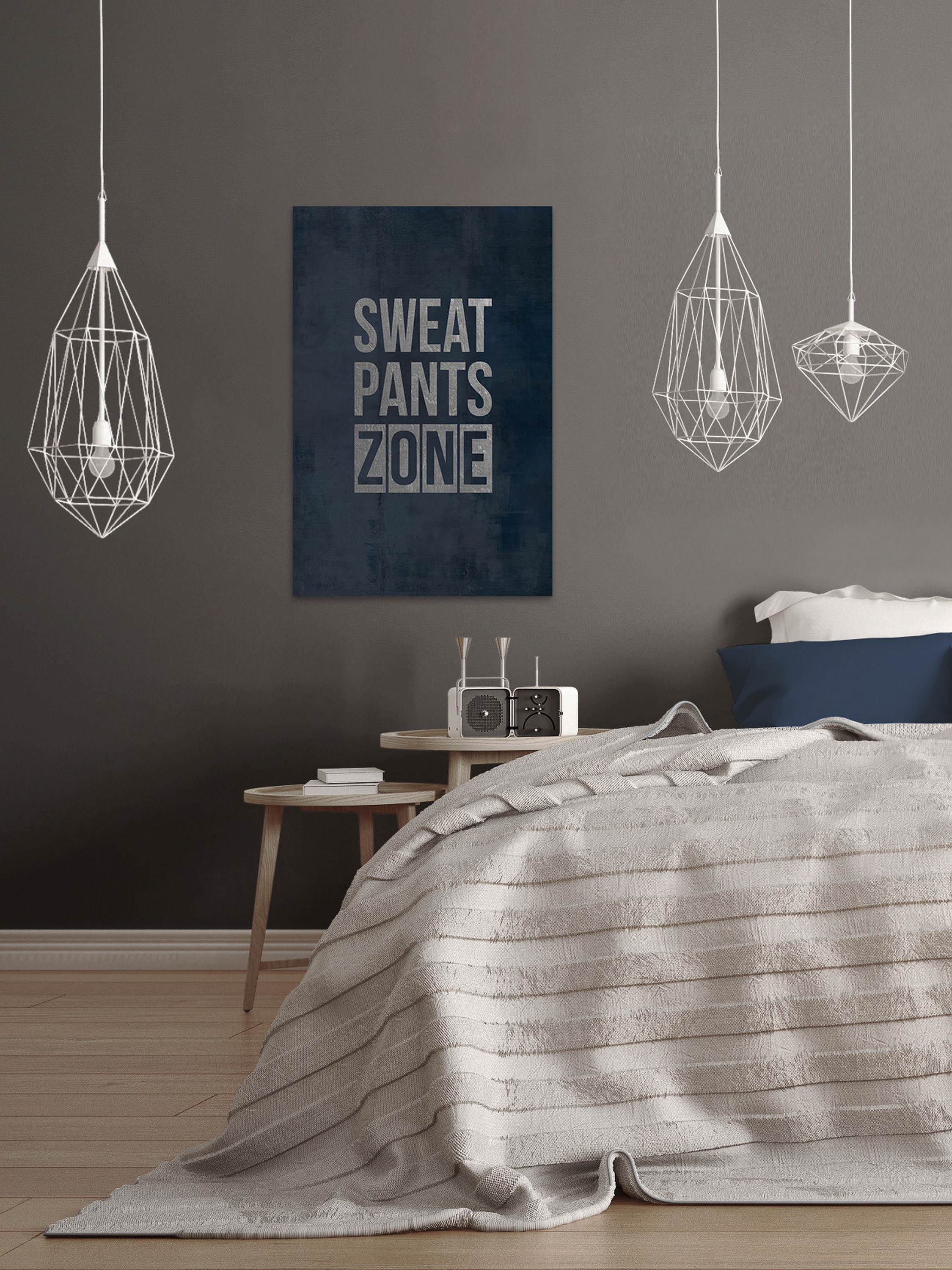 Sweat Pants Zone II Painting Print on Wrapped Canvas
