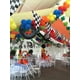 thumbnail image 3 of Bandera a cuadros en blanco y negro de 100 pies, decoraciones de cumpleaños de carreras, para suministros para fiestas de carreras de Nascar$Banderas a cuadros en blanco y negro, banderín de carreras, 3 of 6