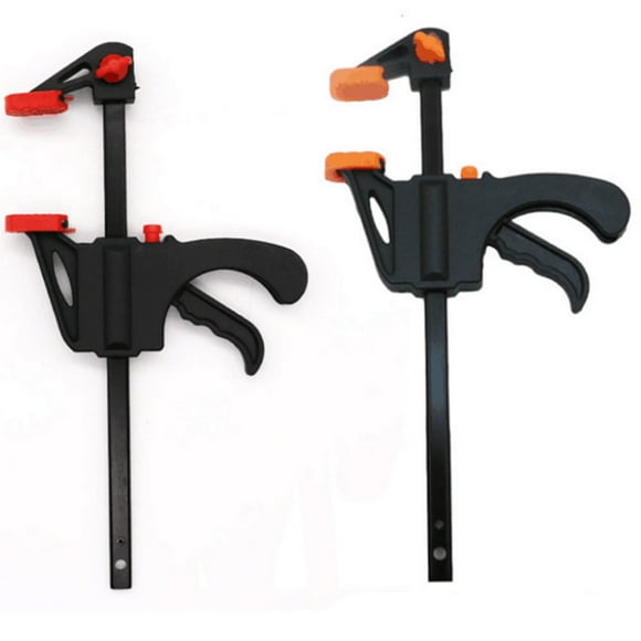 1Pc Fixing Clip, Kiteky 4 Inch Woodworking Clamp, Fixing Clip, Bar Wood 4 F Inch Working Hand Diy Release Clamp Faucets, Tool Series, Calip Caliper