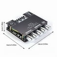 thumbnail image 6 of Jienlioq Bluetooth 5.0 Amp Board 2.1CH 50W+50W+100W aptX Low Latency, AUX/Bluetooth Input for Home Theater,Car Audio,Speakers,Subwoofer, 6 of 7