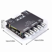Bluetooth Audio Amplifier Board,2.1 Channel Bluetooth Digital Power Amplifier Board,50Wx2 100W Subwoofer Amp Module,Suitable for Enhancing Music and Movie Sound Experience