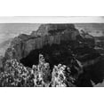thumbnail image 2 of Adams, Ansel 24x18 Gold Ornate Wood Framed with Double Matting Museum Art Print Titled - Close-in view of curred cliff, Grand Canyon National Park, Arizona, 1941, 2 of 4