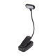thumbnail image 2 of Lámpara de lectura con clip LED, protección para los ojos, 3 niveles de brillo, cuello flexible, portátil, luz de noche para libros, para viajes en casa, 2 of 8