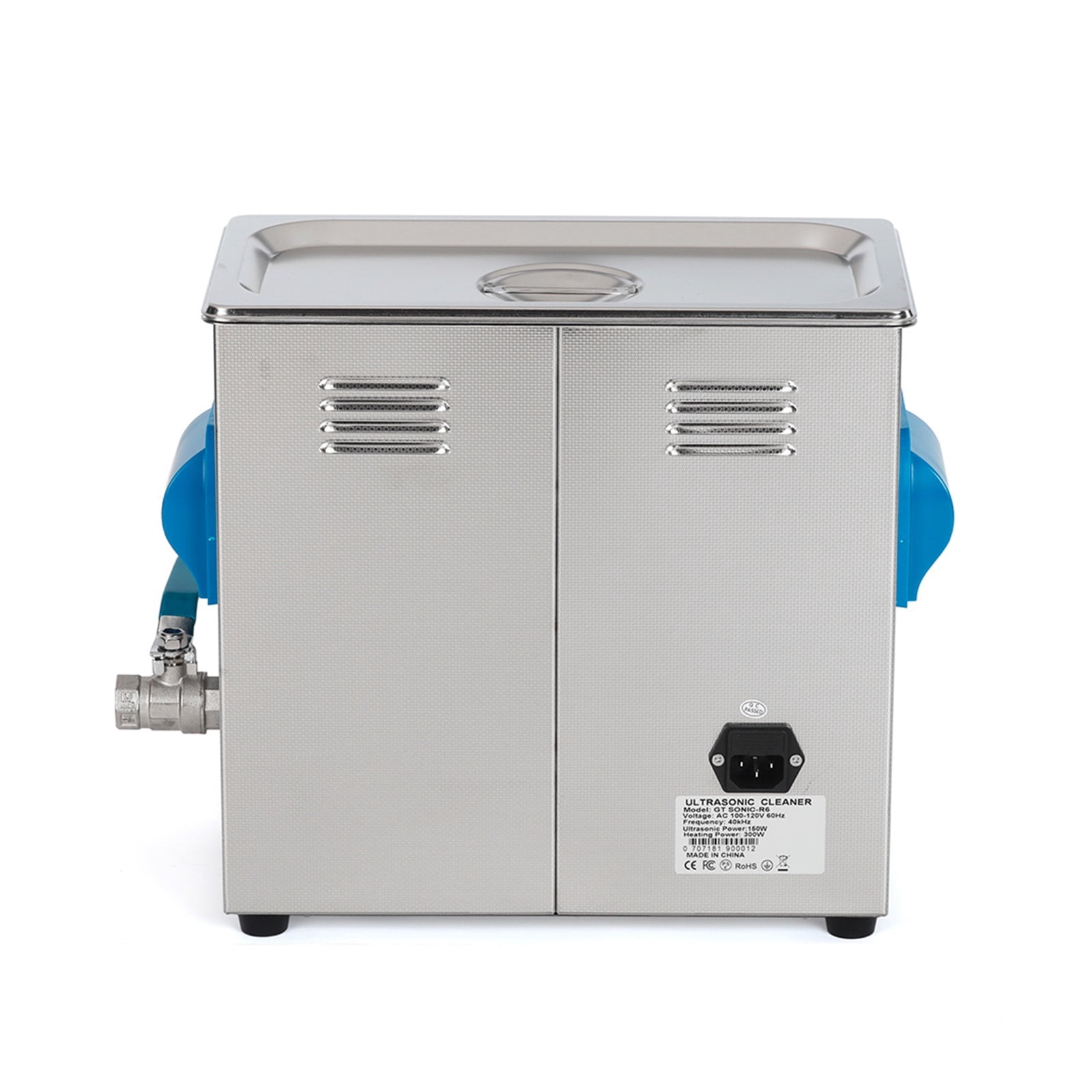 150W 40kHz Ultrasound Cleaning Machine 6L Water Bath Digital Ultrasonic Cleaner For Vinyl Record Jewelry