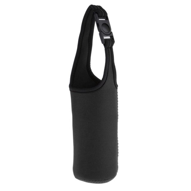 Funda deportiva kusrkot para botellas de agua 900 ml Negro