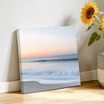 thumbnail image 3 of Canvas Wall Art Abstract Ocean Beach Waves Canvas Art Print Modern Blue Marine Pictures Wall Decor for Living Room Bedroom Artwork Decorations Stretched Framed Ready to Hang 10"x10", 3 of 9