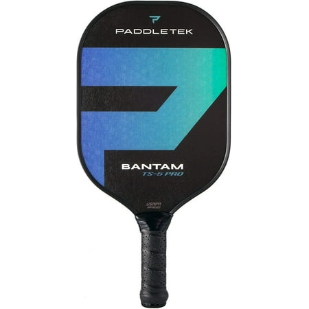 UPC: 0850008702174 | Paddletek Bantam TS-5 Pro Pickleball Paddle Standard Weight Standard Grip Blue