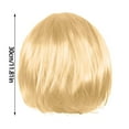 thumbnail image 3 of Ladies Wig for Carnival and - Short 30CM Human Hair Wig Ideal for Party Decoration, 3 of 6