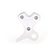 thumbnail image 1 of Greeniant Polea de buceo, Mini Retractor de cuerda firme, dispositivo de buceo de operación Simple conveniente, sistema de tracción al aire Deportes acuáticos Blanco, 1 of 6
