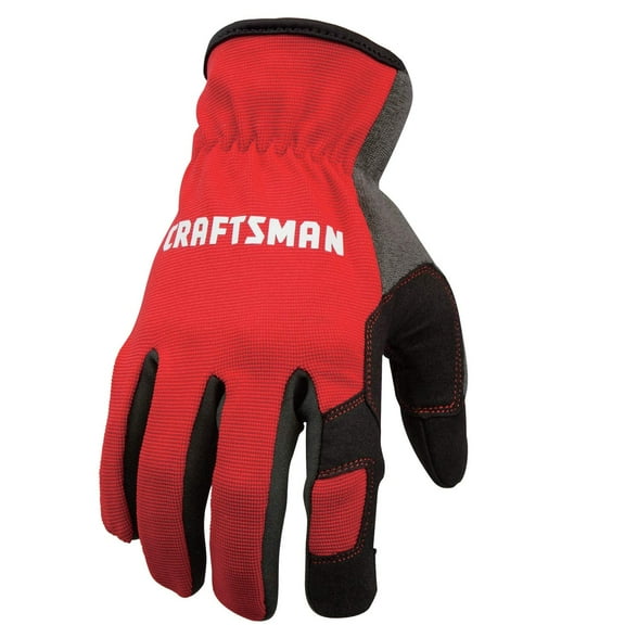 Touchscreen Compatible Unisex Speed Cuff Easy SlipOn Gloves, Large (CMMT14190)