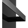 thumbnail image 5 of 24ʺ Black Towel Holder Bar for Ember Radiant Heating Panels (Excludes IP-EM-FLX-WHT-0300-CW), 5 of 7