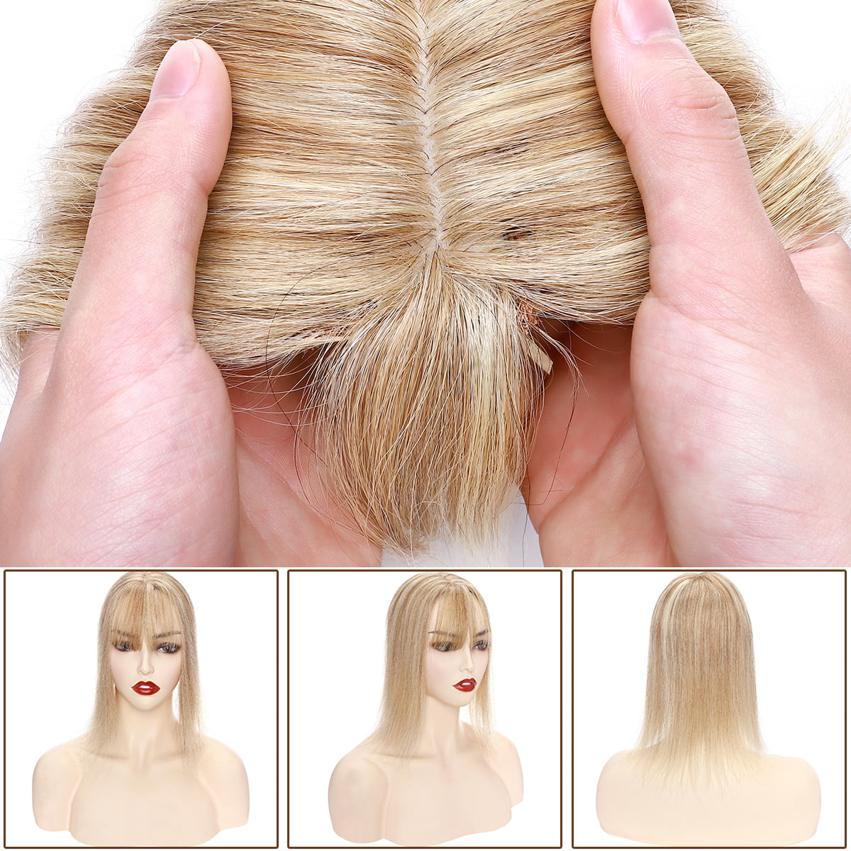 Simnient U/T Shape 30pcs/lot Clip in Hair Extension Wig Clips for Human Hair Bangs Snap Hair Clips for