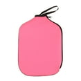 thumbnail image 1 of jinwen Neoprene Paddle Cover Pickleball Head Cover Case Storage Carrier with Strap Pouch Racket Sleeve Racket Protection for Outdoor Pink, 1 of 9