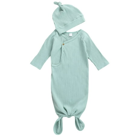 

One Opening Newborn Baby Girl Knitted Swaddle Wrap Blanket Sleeping Bag