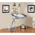 thumbnail image 4 of Studio Designs 10057 Futura Tower, Silver/Blue Glass, 4 of 11