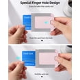 thumbnail image 5 of ExtreLife Magnetic Phone Wallet, Strong Magnetic Card Holder with 2 Card Slots Compatible for iPhone 17/16/15/14/13/12 Series, Slim Leather, Fits 7 Cards, 5 of 8