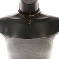 thumbnail image 4 of Mi Amore Multiple-Necklace-Set Gold-Tone/Black, 4 of 5