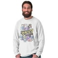 thumbnail image 5 of Purple Smurfs GNAP Manga Panel Long Sleeve TShirt Men Women Brisco Brands M, 5 of 6