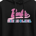 thumbnail image 3 of Barbie - Middle School - Juniors Cropped Pullover Hoodie, 3 of 5