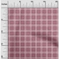 thumbnail image 1 of oneOone Viscose Jersey Fabric Tartan Check Print Sewing Fabric BTY 60 Inch Wide, 1 of 4