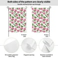 thumbnail image 2 of Wukai Rose Flowers Garden Flags Double Sided Welcome Garden Yard House Flags Outside Outdoor House (Only Flag), 2 of 8