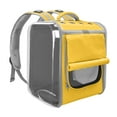 thumbnail image 4 of Pet Carrier Dogs Below 6kg Cats Below 9kg with Handle Backpack Durable Portable Dog Backpack for Walking Yellow, 4 of 8