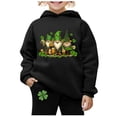 thumbnail image 4 of Outfits for Boys 10-12 Print Hoodie Sweatpants And Hoodie Set Tracksuit Long Sleeve Sweatshirts Pullover Jogger Pants Sweatsuit Outfits 2Pc Z0E-Black, 7-8 Years, 4 of 4