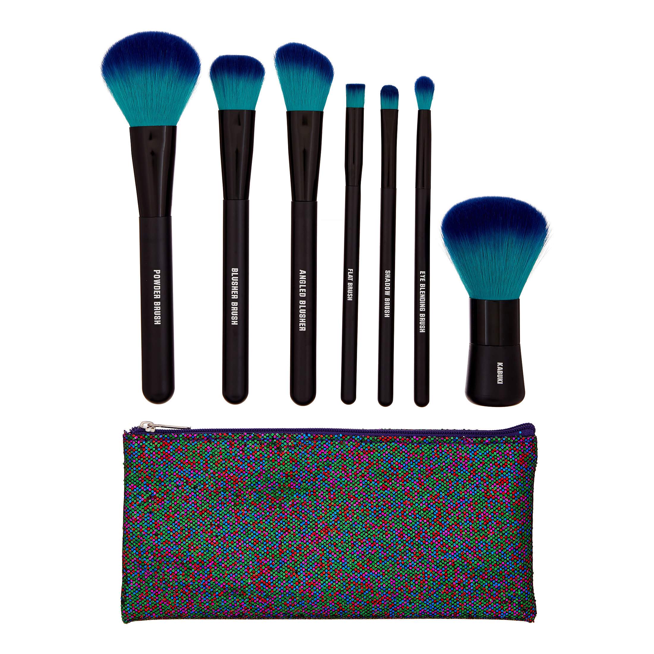 ($18 Value) Premium Professional Makeup Brush Set, 8 Pcs - Walmart.com 