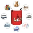 thumbnail image 6 of Fotbe Love Gnomes Laundry Basket with Handles, Waterproof Large Laundry Hamper, Wash Bag for Corner Dorm, Rolling Laundry Basket with Handles-Small, 6 of 8
