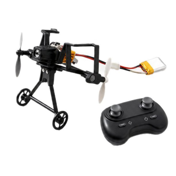 Kit de avión de papel RC, avión eléctrico con control remoto, juguete planeador para exteriores, plegable. Alimentación única