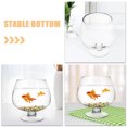 thumbnail image 4 of Shisuyan 2pcs Clear Fish Tank Multi-function Goldfish Tank Transparent Betta Tank Office Supply, 4 of 8