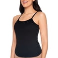 thumbnail image 2 of Camiseta Ilusion para Dama, con Bies Rib Negro Talla TG, 2 of 5