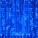 thumbnail image 1 of Cadena de luces Dazzle Bright para cortinas, 300 LED, color azul navideño, 1 of 7