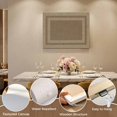Dark Taupe Border Canvas Wall Art, Neutral Minimalist Concentric Square ...
