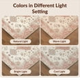 thumbnail image 7 of Design&I 2'x3' Washable Accent Rug Pet Friendly & Non-Slip Built-In Grip Extra Vintage Large Distressed Ornamental Traditional Oversized for Kitchen, Station, 7 of 7