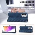 thumbnail image 6 of Feishell Wallet Case for Samsung A53 5G, Premium Magnetic PU Leather Kickstand RFID Blocking Flip Case with Card Slots Wrist Strap Folio Case For Samsung Galaxy A53 5G, Blue, 6 of 11