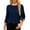 Navy Blue, variant on JYLFC Women Casual Long Sleeve Crew Neck Pullover Sweaters Navy Blue XL