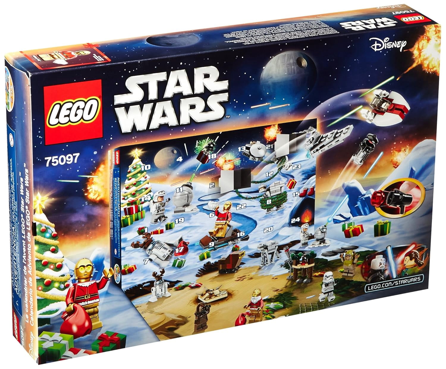 LEGO Star Wars 75097 Advent Calendar Building Kit - Walmart.com
