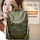 thumbnail image 1 of Bsvklp Mochila De Cuero Mochila De Viaje De Hombro Antirrobo De Pu Suave Retro (Verde) Bsvklp Para estrenar, 1 of 8