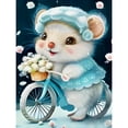 thumbnail image 1 of Kit de pintura Diamante Cgtredaw 5D bricolaje Ronda Completa Dibujos Animados Ratón, 1 of 9