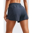 thumbnail image 3 of CRZ YOGA Athletic Shorts for Women 3"High Waisted Quick Dry for Running Workout Gym Track with Zip Pocket, 3 of 5