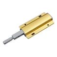 thumbnail image 1 of Tope de puerta ajustable para muebles, amortiguador de puerta de armario, 10 Uds. (dorado), 1 of 3