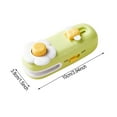 thumbnail image 3 of 2/1pcs 2 In 1 Bag Sealer Heat Seal, Mini Bag Sealer, Rechargeable Bag Sealer Heat Seal And Cutter, Portable Vacuum Sealer, Kitchen Bag Cutter, Snack Sealer Household, 3 of 9