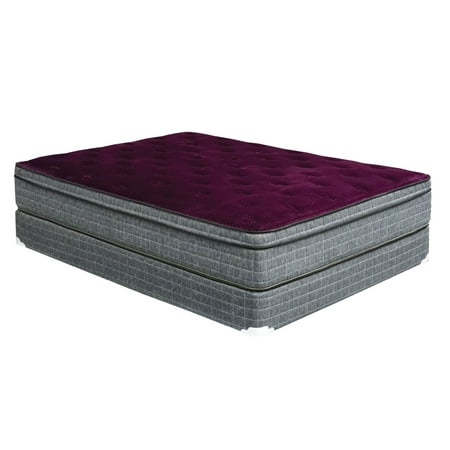 Pillow Top Cal King - Furniture of America Paloma 13” Euro Pillow Top Cal King Mattress (Non-Flip)