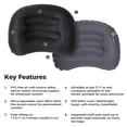 thumbnail image 3 of Almohada ATEPA inflable ultraligera impermeable ergonómica negra, 3 of 8