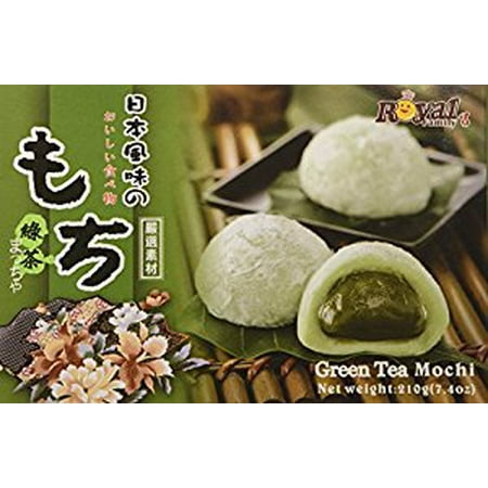 Yorkshire Tea Cakes - Royal Family Japanese Green Tea Mochi - 7.4 Oz / 210g