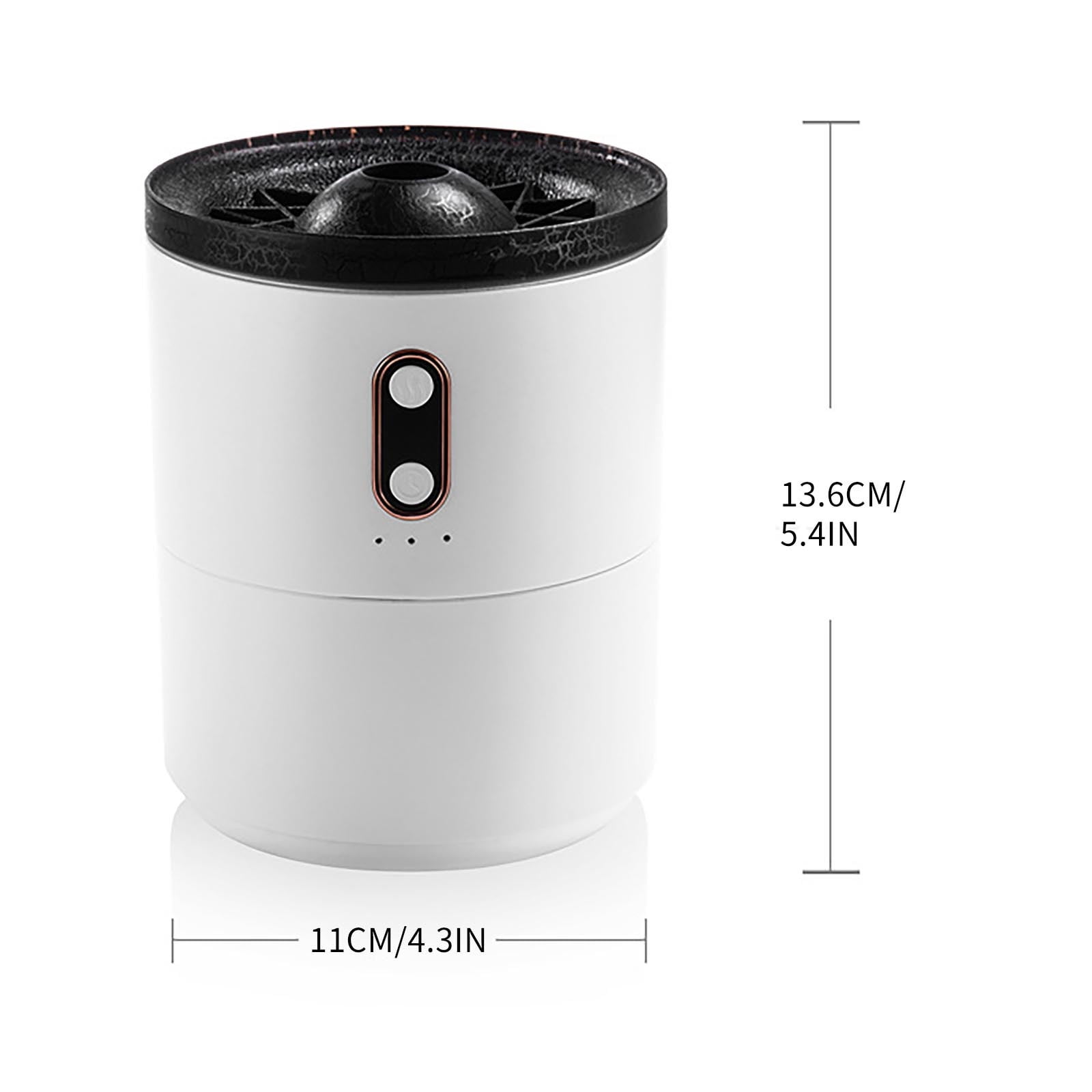 UNLLLL Volcanic Jellyfish Humidifier Flame Aromatherapy Machine Atomization Office Desktop Humidifier Atomization, for Home, Outdoor, Car