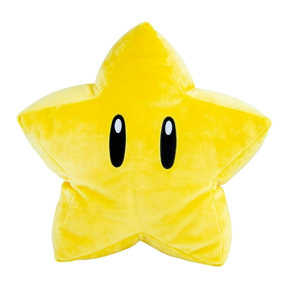 Club Mocchi Mocchi- Super Mario Peluche - Super Star Peluche - Jouets et Peluches Mario à Collectionner - 15 Pouces