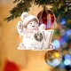 thumbnail image 3 of Snowman Letter Christmas Tree Holiday Decoration Pendant, Festive Ornament for Xmas Decor, Home Holiday Party Gift, Merry Snowman Hanging Decor, 3 of 6